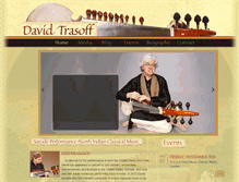 Tablet Screenshot of davidtrasoff.com